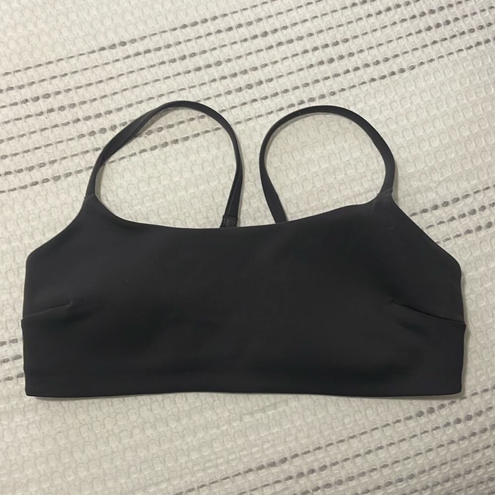 LULULEMON WUNDER TRAIN STRAPPY RACER BRA C/D CUP